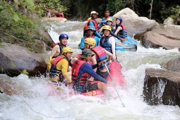 Thai Chang Adventure: White Water Rafting, ATV & Flying Fox