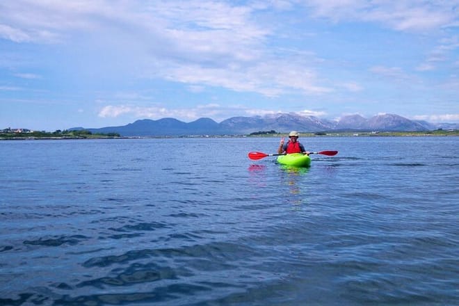 Sunset Kayaking in Roundstone Bay or a Connemara Lake. Galway. Guided. photo 5