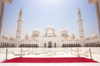Sheikh Zayed Mosque Entrance