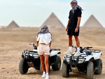 Camel Ride and ATV Quad Bike Around Giza Pyramids