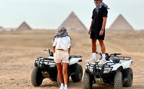 Private Giza Pyramids Tour with Camel and Quad Bike Ride