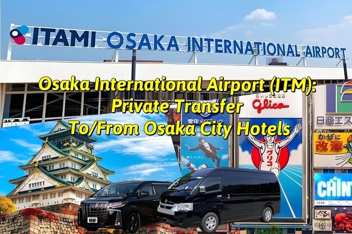 Osaka International Airport (ITM): Private Transfer To/From Osaka