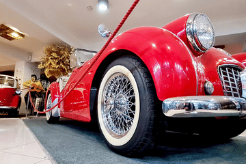 Explore Vintage Cars at Malta Classic Car Museum in St. Paul's Bay