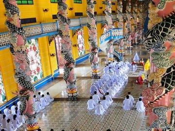 Full-Day Cao Dai Temple and Black Lady Mountain Tour from Ho Chi Minh City