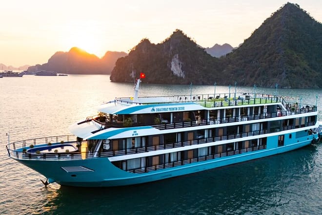 Dragon 5Star HaLong Cruise 2D1N Included Transfer from Hanoi
