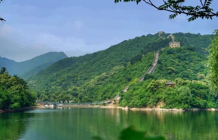 Visit Huanghuacheng Water Geat Wall with Chartered Boat and Olympic Stadiums