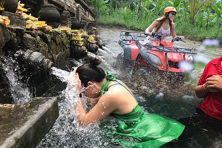 Ubud ATV Adventure & Ritual Bathing at Tirta Empul Temple