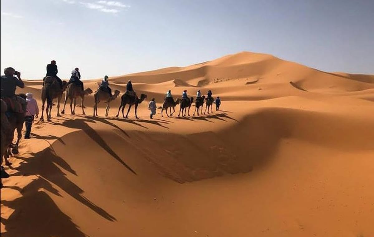 From Marrakech : 4 Days Sahara Desert Tour to Zagora & Merzouga