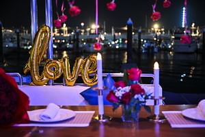 Romantic Dinner in Private 75 FT Yacht in Dubai