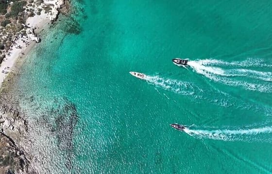 Semi Private Athens Sunset Cruise in Your Secret Island