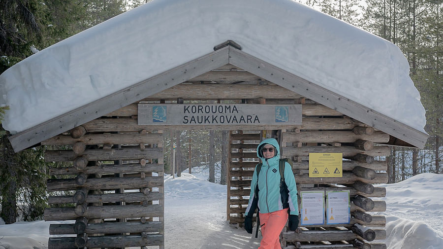 Korouoma canyon hiking tour, Pure Lapland, Rovaniemi Lapland