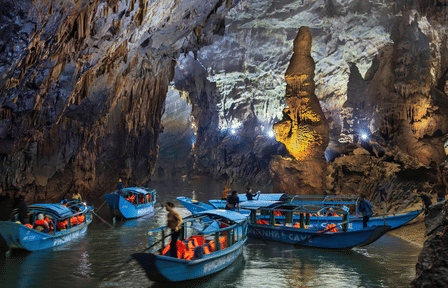 Phong Nha and Dark Cave Guided Tour from Dong Hoi