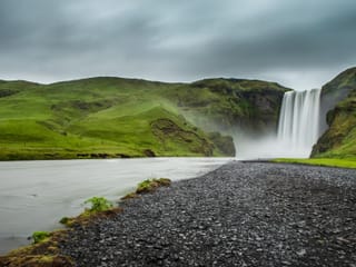 Skógafoss waterfall