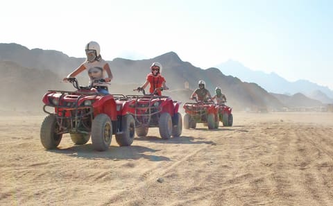 Stargazing Desert Adventure with Jeep and Dinner in Hurghada
