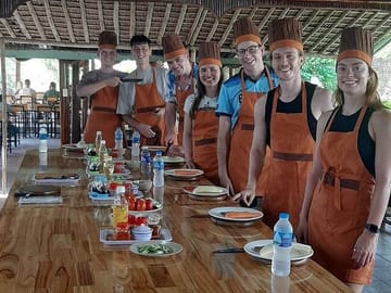 Hoi An Eco Cooking Class(Local Market, Basket Boat, COOKING)