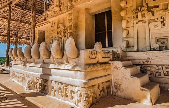 Ek Balam Archaeological Tour with Cenote Swim and Valladolid Visit