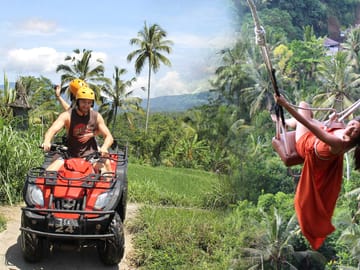 Full Day ATV Adventure and Heaven Swing Experience in Ubud