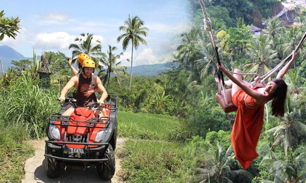 Full Day Bali Adventure Including Bali Swing and Quad Bikes