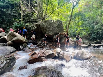 Chiang Mai Half-Day Adventure: River Tubing & Waterfall Slide