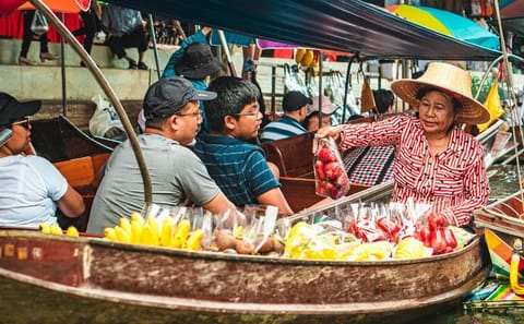 Bangkok Floating Market and Maeklong Railway Market Tour