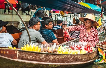 Bangkok Floating Market and Maeklong Railway Market Tour