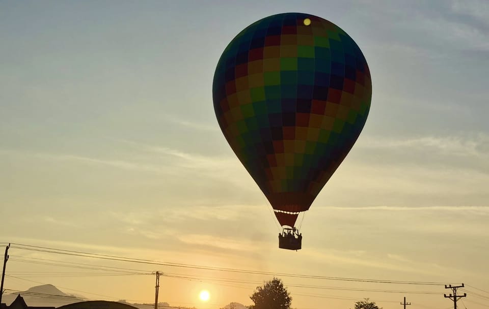Vangvieng Climbing & Ballon (Departure from Vientiane)