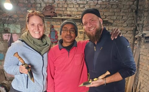 Knife Making and Nepali Cooking Tour in Kathmandu