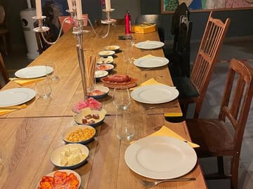 Lisbon Portuguese Cooking Class in Art Warehouse for Large Groups