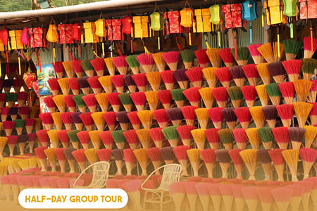 Discover Hue's Art and Tradition: A Cultural Journey through Sinh Village, Truc Chi Gallery, and Incense Making