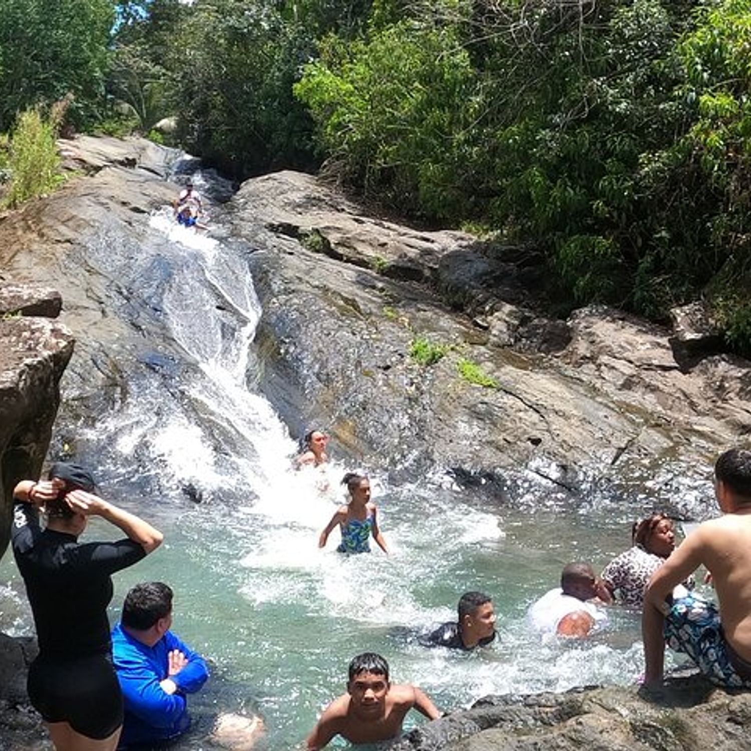 El Yunque Waterslide and Waterfall Tour with Food and Photos