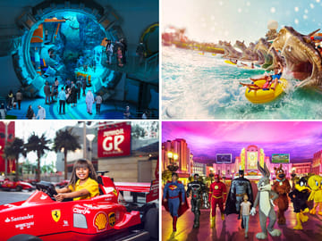 Yas Island Abu Dhabi: 1 Day Pass to Any 2 Theme Parks