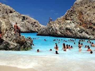 Beach Day Tour to Seitan Limania and Marathi in Chania