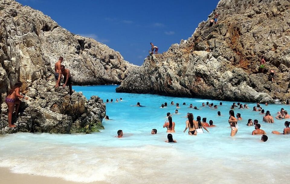 Beach Day Tour to Seitan Limania and Marathi in Chania