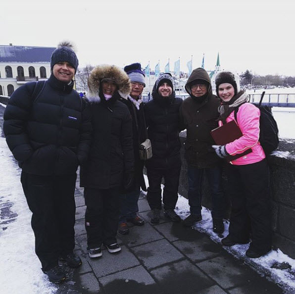 Funky Iceland Reykjavik walking tour group