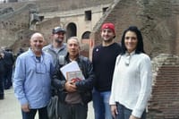 Our guide Dino Colosseum tour