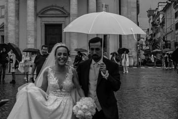 Wedding Photoshoot at the Colosseum in Rome
