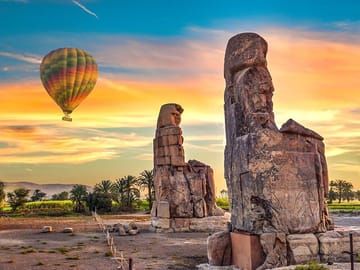Sunrise Hot Air Balloon Ride and Luxor Historical Tour