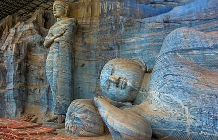 Dambulla Cave and Polonnaruwa Day Tour from Kandy