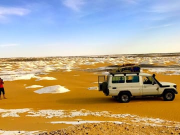 8-Day Private Adventure in Cairo's White & Black Desert