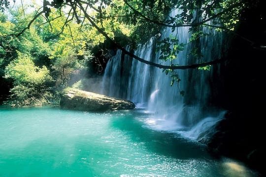 Manavgat Waterfalls Temple of Apollo and Aspendos Day Tour