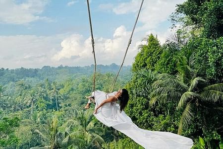 Ubud White Water Rafting and Swing Adventure in Bali