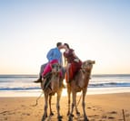 Camel riding with BBQ and sunset 1