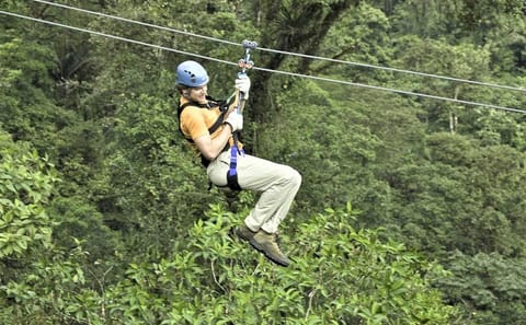 Zipline Canopy and Dunn's River Falls Tour in Ocho Rios