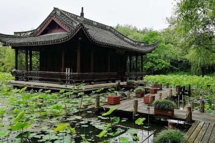 Xixi National Wetland Park (entrance ticket and Cruise ticket)