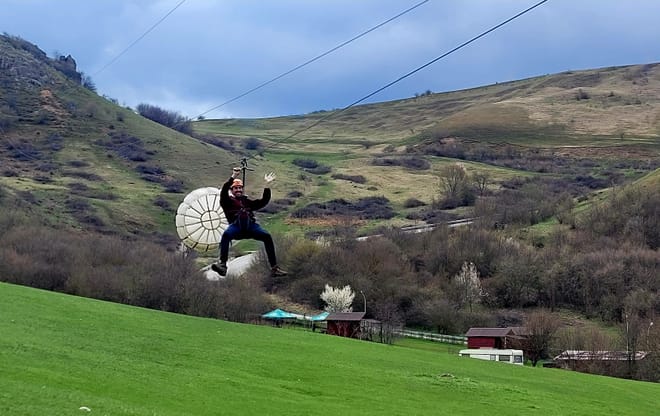 CLUJ ADVENTURE TOUR ! ZIP LINE and HIKE 7