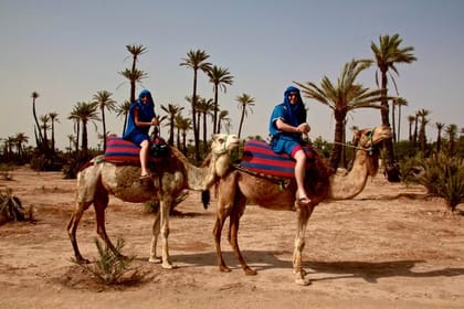 Marrakech activities: Camel ride tour Marrakech