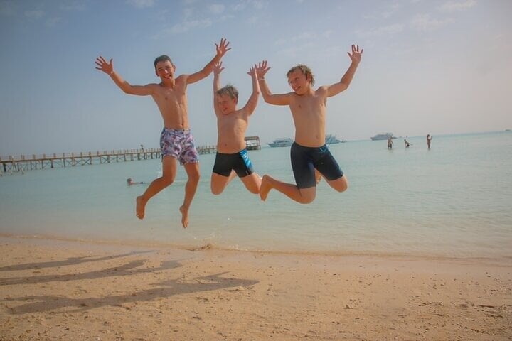 Hurghada : Private Boat Family Day to Orange Bay Island & Lunch 10