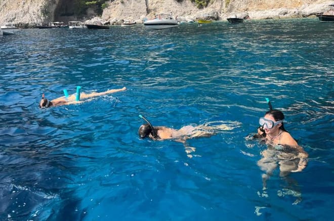 Luxury Capri Yacht Experience from Rome by Train | Private Azimut 62s Tour
