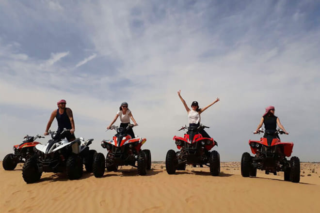 Morning Quad Bike Adventure in Abu Dhabi 3