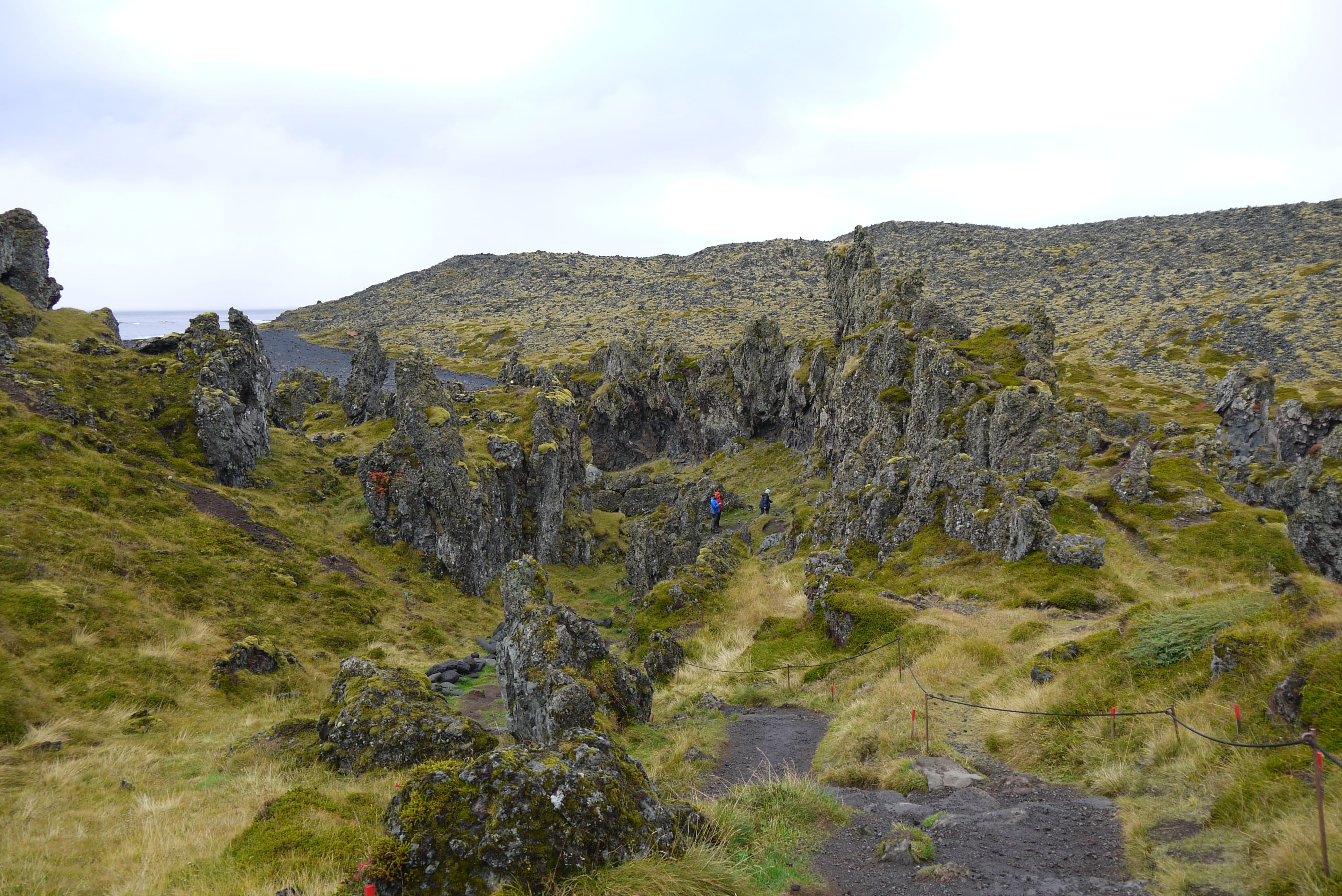 Iceland landscape during itinerary for 5 days